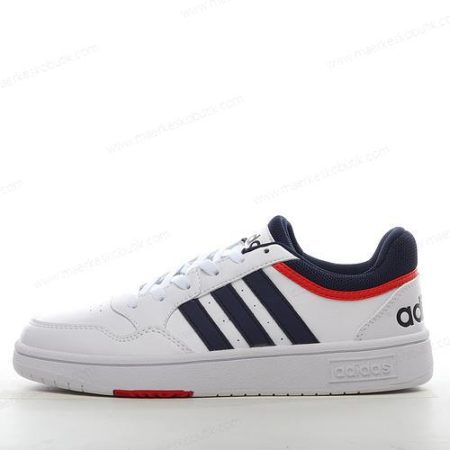 Billige Sko Adidas Hoops 3.0 Low ‘Hvid Rød’ GY5427