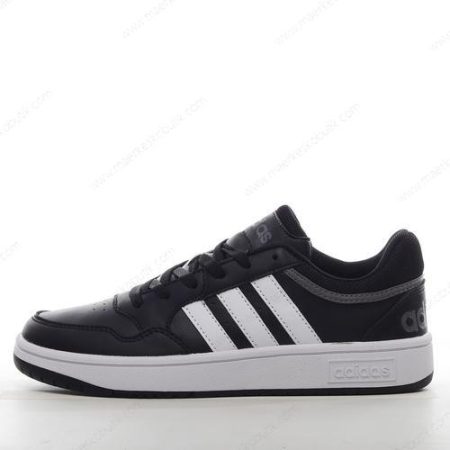 Billige Sko Adidas Hoops 3.0 Low ‘Sort Hvid’ GY5432