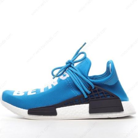 Billige Sko Adidas NMD HU ‘Blå Hvid’ BB0618