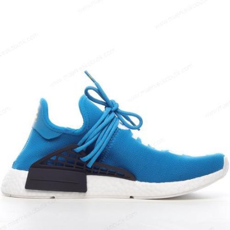 Billige Sko Adidas NMD HU ‘Blå Hvid’ BB0618