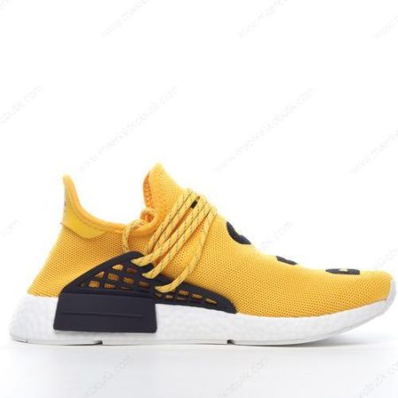 Billige Sko Adidas NMD HU ‘Gul Hvid’ BB0619