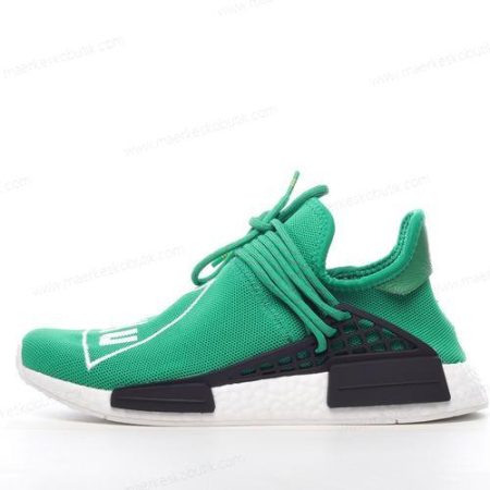 Billige Sko Adidas NMD R1 Pharrell HU ‘Grøn Grøn Hvid’ BB0620