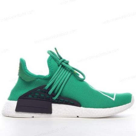 Billige Sko Adidas NMD R1 Pharrell HU ‘Grøn Grøn Hvid’ BB0620