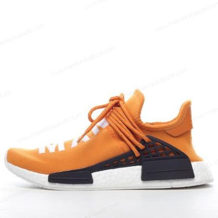 Billige Sko Adidas NMD R1 Pharrell HU ‘Gul Sort Hvid’ BB3070