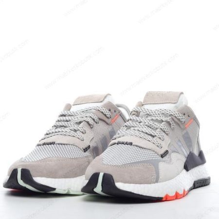 Billige Sko Adidas Nite Jogger ‘Grå Orange Sort’ DB3361