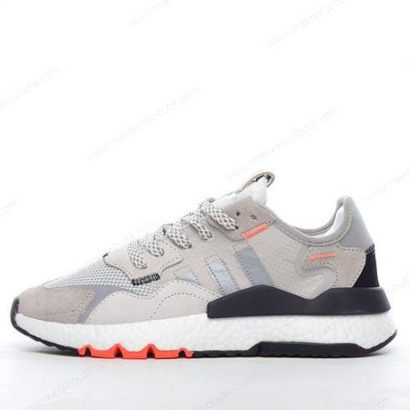 Billige Sko Adidas Nite Jogger ‘Grå Orange Sort’ DB3361