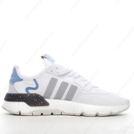 Billige Sko Adidas Nite Jogger ‘Hvid Blå Grå’ FV6624