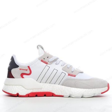 Billige Sko Adidas Nite Jogger ‘Hvid Sort Grå Rød’ H03248