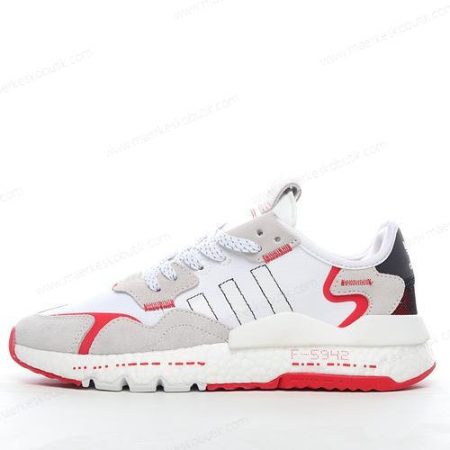 Billige Sko Adidas Nite Jogger ‘Hvid Sort Grå Rød’ H03248