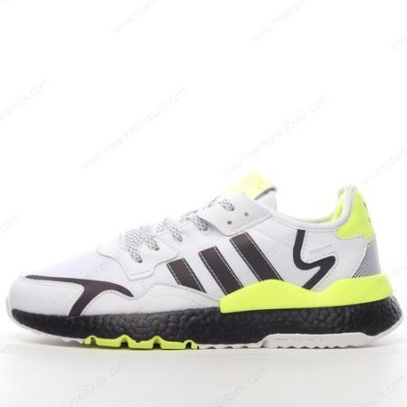 Billige Sko Adidas Nite Jogger ‘Hvid Sort Grøn’ EG6749