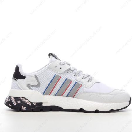 Billige Sko Adidas Nite Jogger ‘Hvid Sort Sølv’ H01719