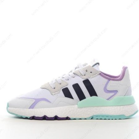 Billige Sko Adidas Nite Jogger ‘Lilla Grøn Hvid’ FW6702