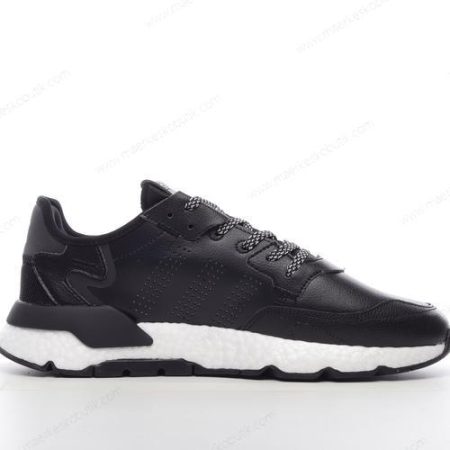 Billige Sko Adidas Nite Jogger ‘Sort Hvid’ EF5421