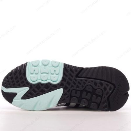 Billige Sko Adidas Nite Jogger ‘Sort Hvid’ FW6687