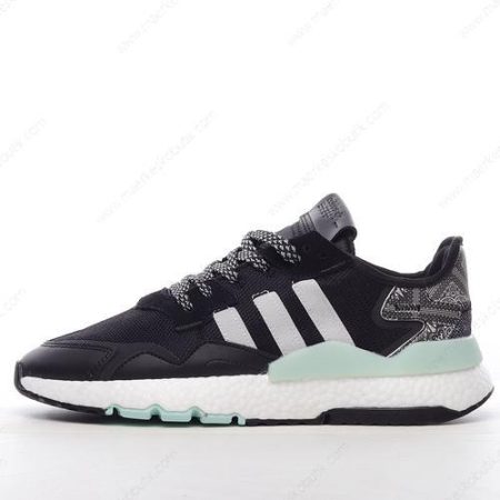 Billige Sko Adidas Nite Jogger ‘Sort Hvid’ FW6687