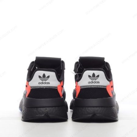 Billige Sko Adidas Nite Jogger ‘Sort Hvid Orange’ FX6834