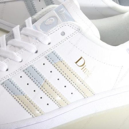 Billige Sko Adidas Originals DIME Superstar ADV ‘Hvid Blå’ FZ6002