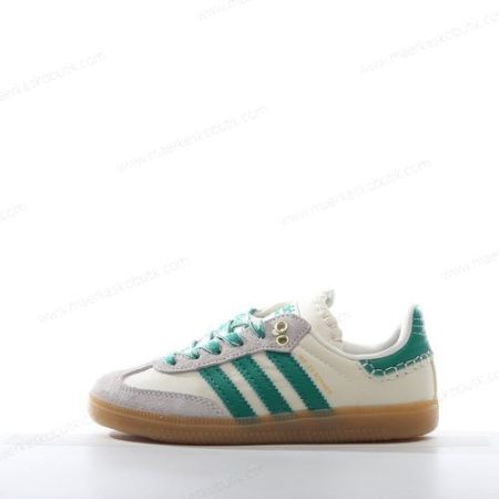 Billige Sko Adidas Originals Samba OG GS Kids ‘Grøn Off White’