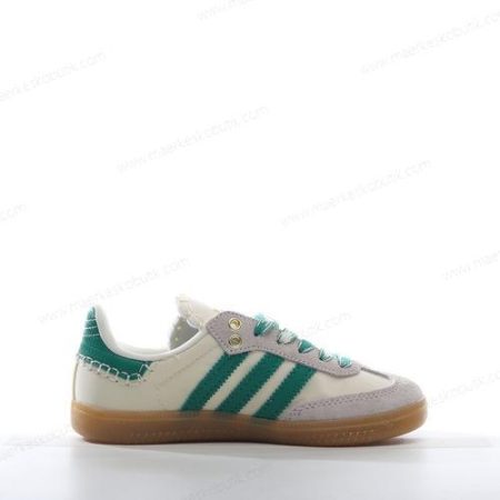 Billige Sko Adidas Originals Samba OG GS Kids ‘Grøn Off White’