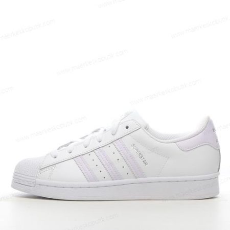 Billige Sko Adidas Originals Superstar ‘Hvid Lilla’ FV3374