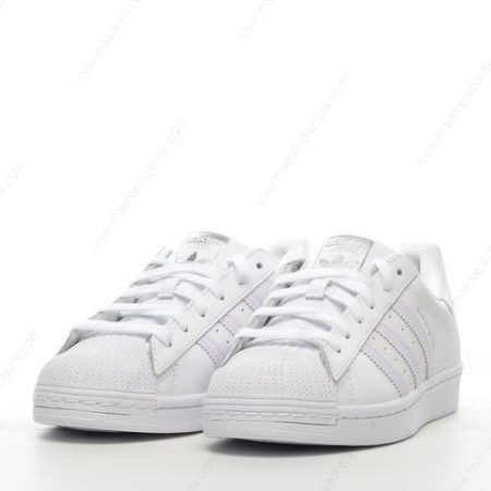 Billige Sko Adidas Originals Superstar ‘Hvid Lilla’ FV3374