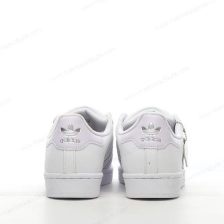 Billige Sko Adidas Originals Superstar ‘Hvid Lilla’ FV3374