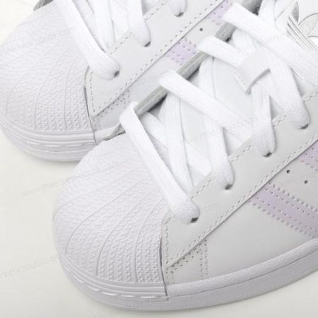 Billige Sko Adidas Originals Superstar ‘Hvid Lilla’ FV3374