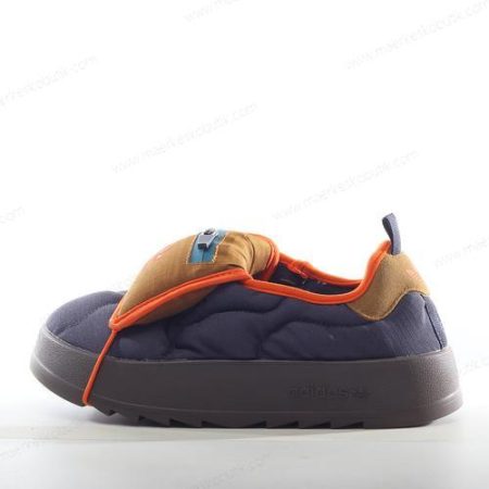 Billige Sko Adidas Puffylette ‘Navy Orange’ IF3956