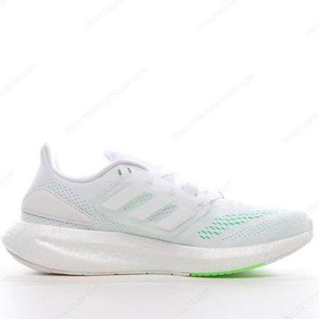 Billige Sko Adidas Pureboost 22 ‘Hvid Grøn’ GZ5175