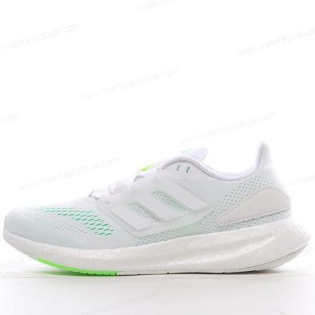 Billige Sko Adidas Pureboost 22 ‘Hvid Grøn’ GZ5175