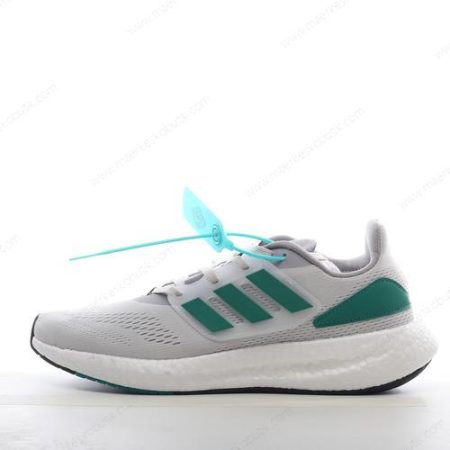 Billige Sko Adidas Pureboost 22 ‘Hvid Grøn’ HQ8588