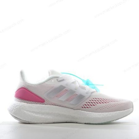 Billige Sko Adidas Pureboost 22 ‘Hvid Pink’ HQ1457