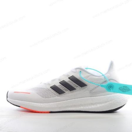 Billige Sko Adidas Pureboost 22 ‘Hvid Sort Rød’ IG0909