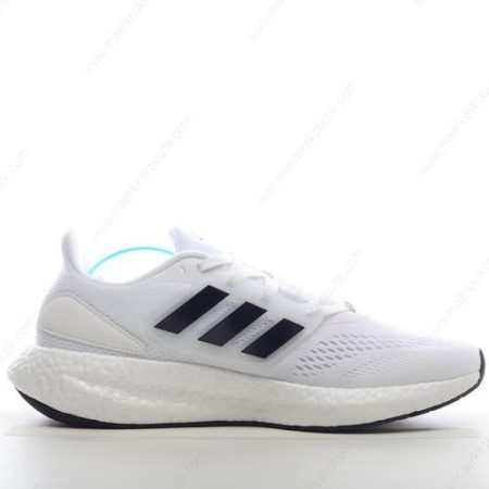 Billige Sko Adidas Pureboost 22 ‘Hvid Sort’