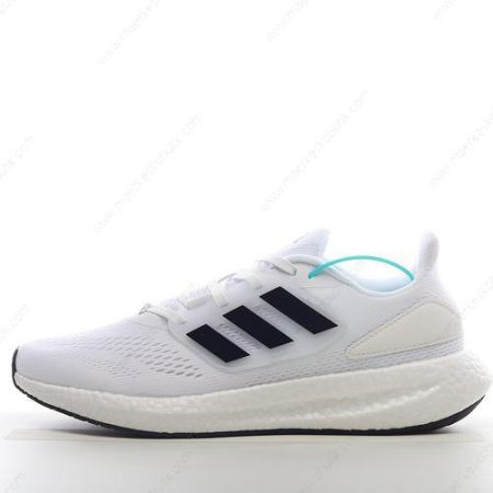 Billige Sko Adidas Pureboost 22 ‘Hvid Sort’