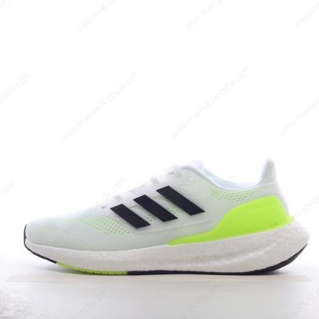 Billige Sko Adidas Pureboost 22 ‘Sort Grøn Hvid’ IF2379