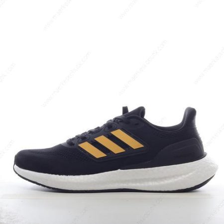 Billige Sko Adidas Pureboost 22 ‘Sort Gul’ B27992