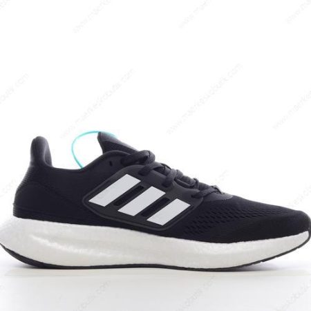 Billige Sko Adidas Pureboost 22 ‘Sort Hvid’ HQ3980