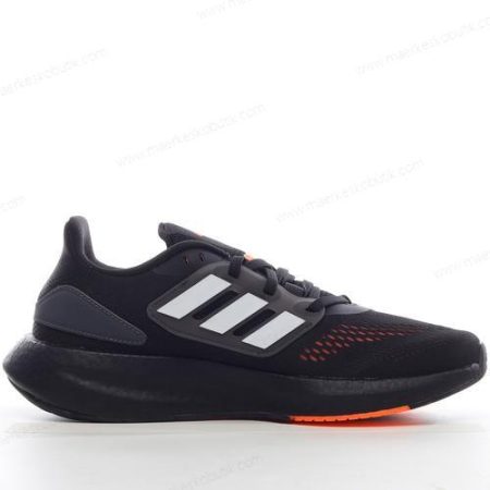 Billige Sko Adidas Pureboost 22 ‘Sort Hvid Orange’