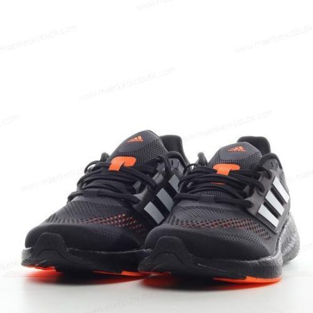 Billige Sko Adidas Pureboost 22 ‘Sort Hvid Orange’