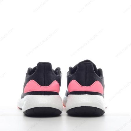 Billige Sko Adidas Pureboost 22 ‘Sort Hvid Pink’ HQ1458