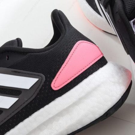 Billige Sko Adidas Pureboost 22 ‘Sort Hvid Pink’ HQ1458