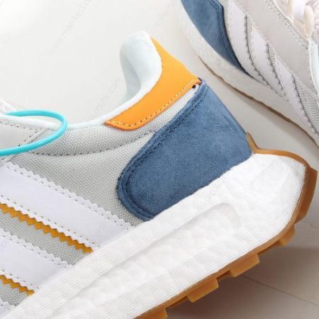 Billige Sko Adidas Retropy E5 ‘Grå Blå Orange Hvid’ GW0559