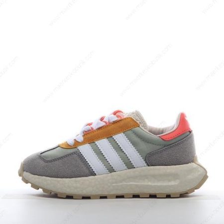 Billige Sko Adidas Retropy E5 ‘Grå Grøn Gul Hvid’ H03077