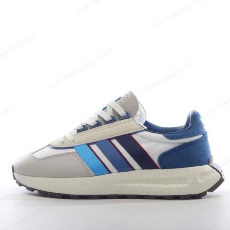 Billige Sko Adidas Retropy E5 ‘Hvid Beige Blå’ IE0498