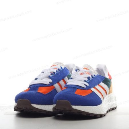 Billige Sko Adidas Retropy E5 Victory ‘Blå Orange Grøn Hvid’ GW6059