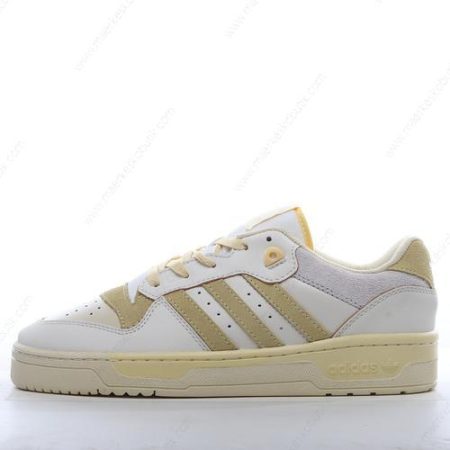 Billige Sko Adidas Rivalry Low ‘Hvid Gul’ IE4299