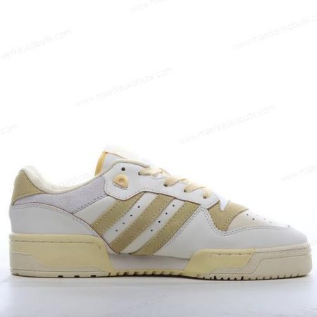 Billige Sko Adidas Rivalry Low ‘Hvid Gul’ IE4299