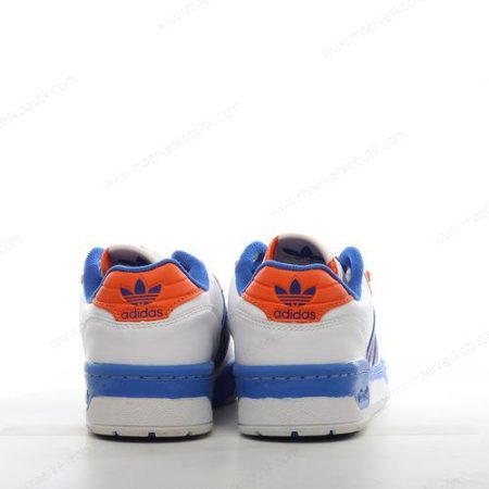 Billige Sko Adidas Rivalry Low OG ‘Blå Hvid Orange’ FU6833