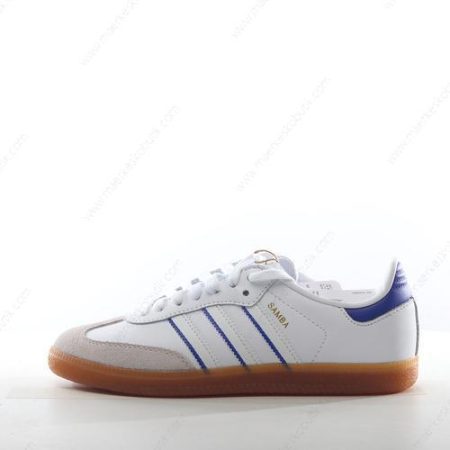 Billige Sko Adidas Samba ‘Hvid Blå’ IG2339
